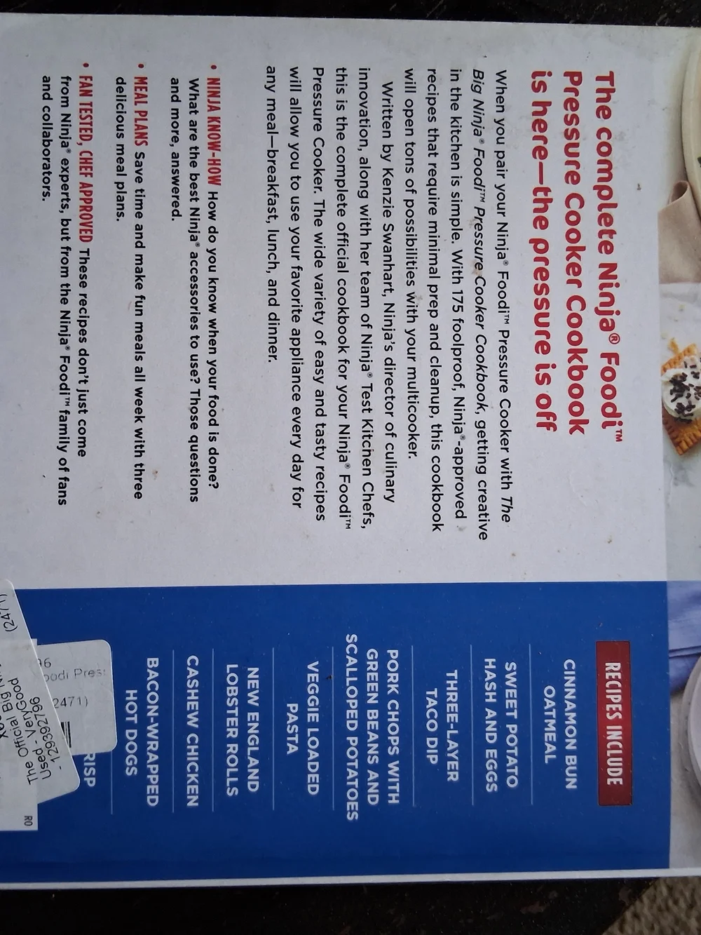 ninja foodie comprehensive cookbook